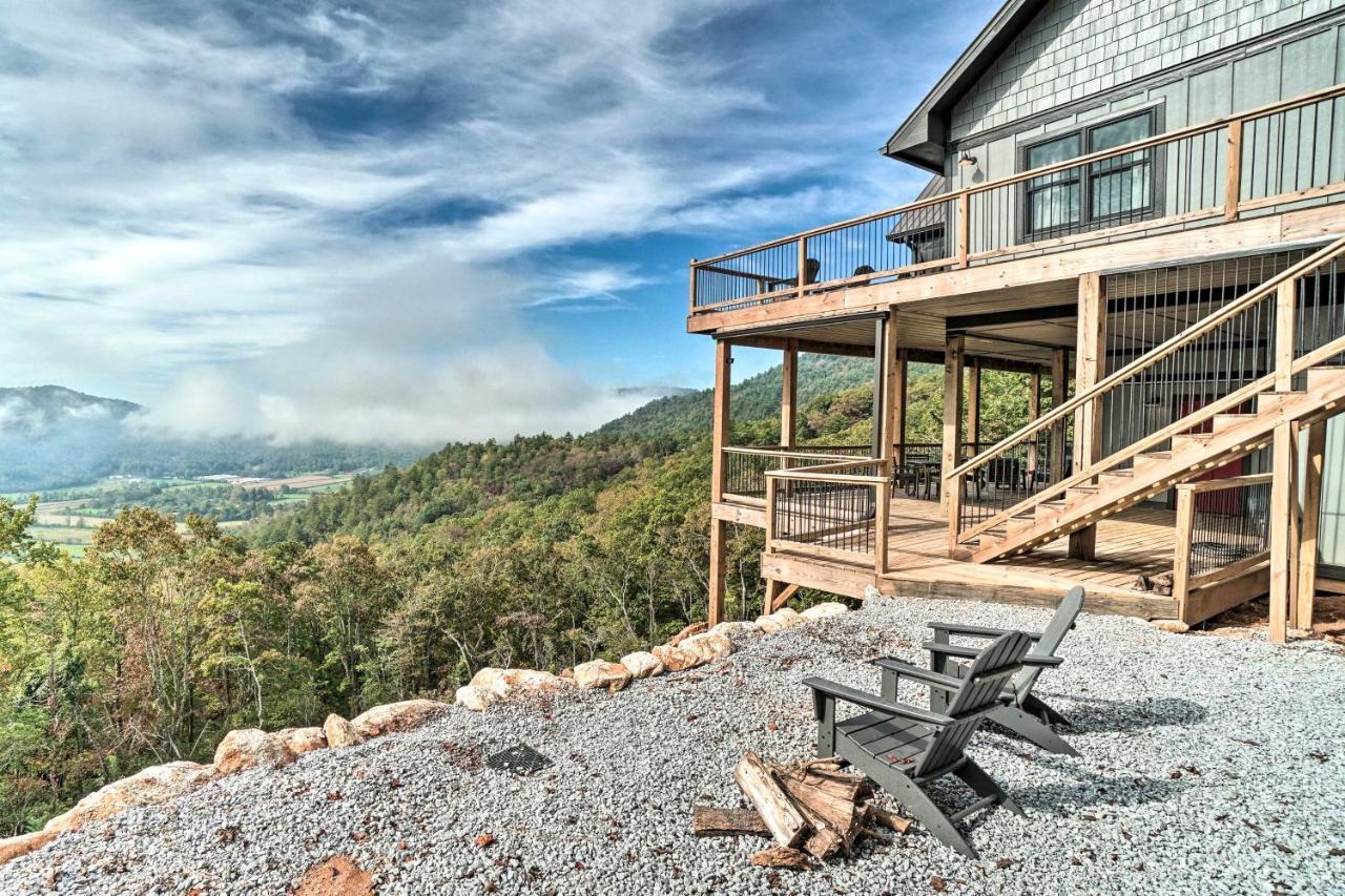 Luxury Rabun Gap Getaway With Soaring Views! Villa Exterior photo